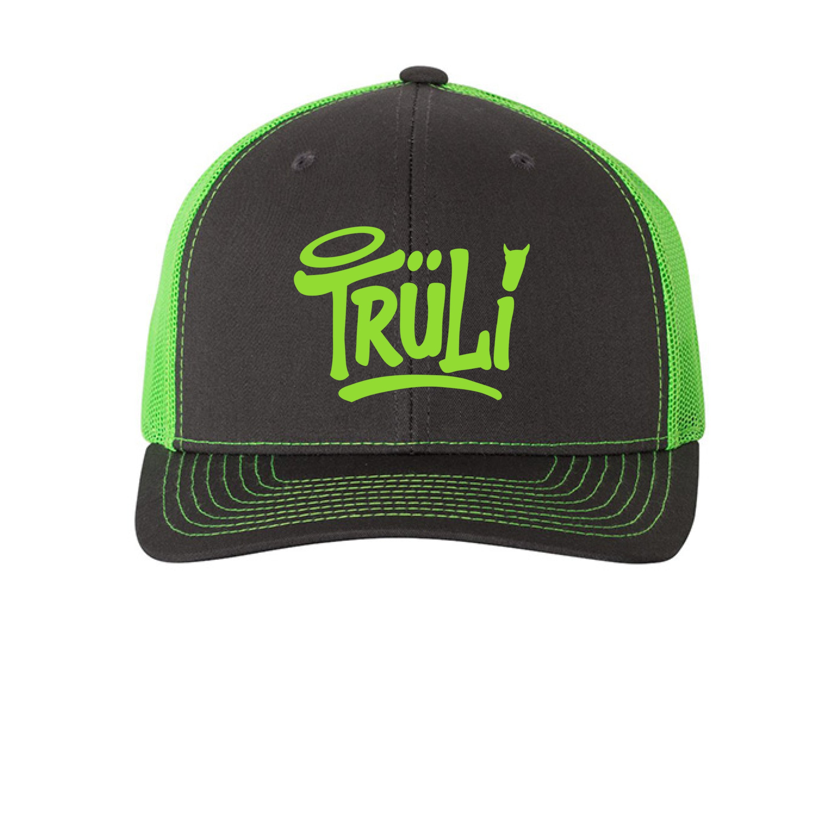 Charcoal/ Neon Green - FRONT